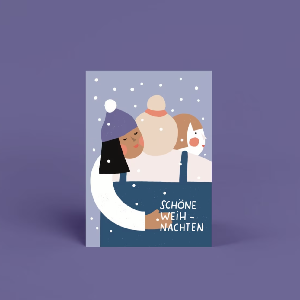 Postkarte "Schöne Weihnachten"