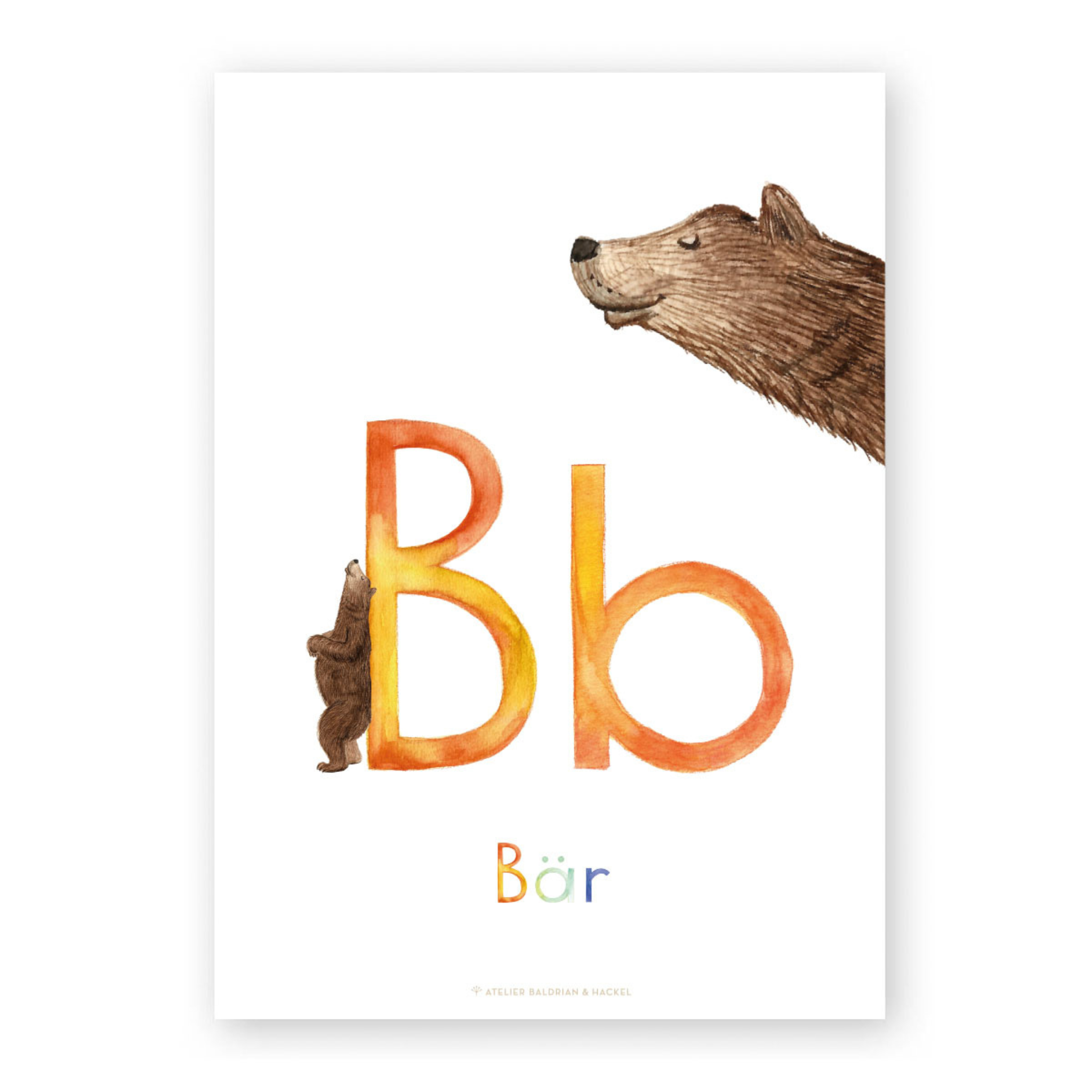 ABC-Karten Set "Natur"