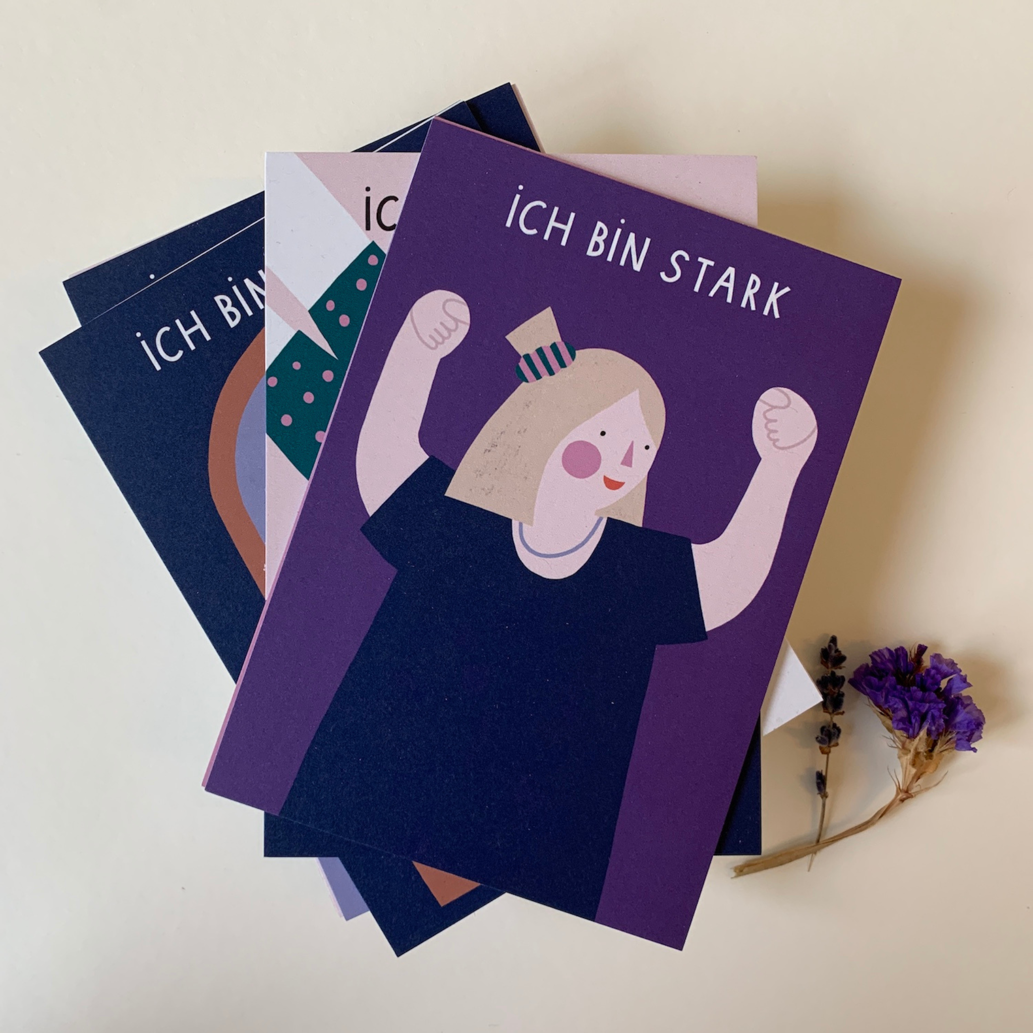 Set Affirmationskarten - Positive Inspiration für Frauen