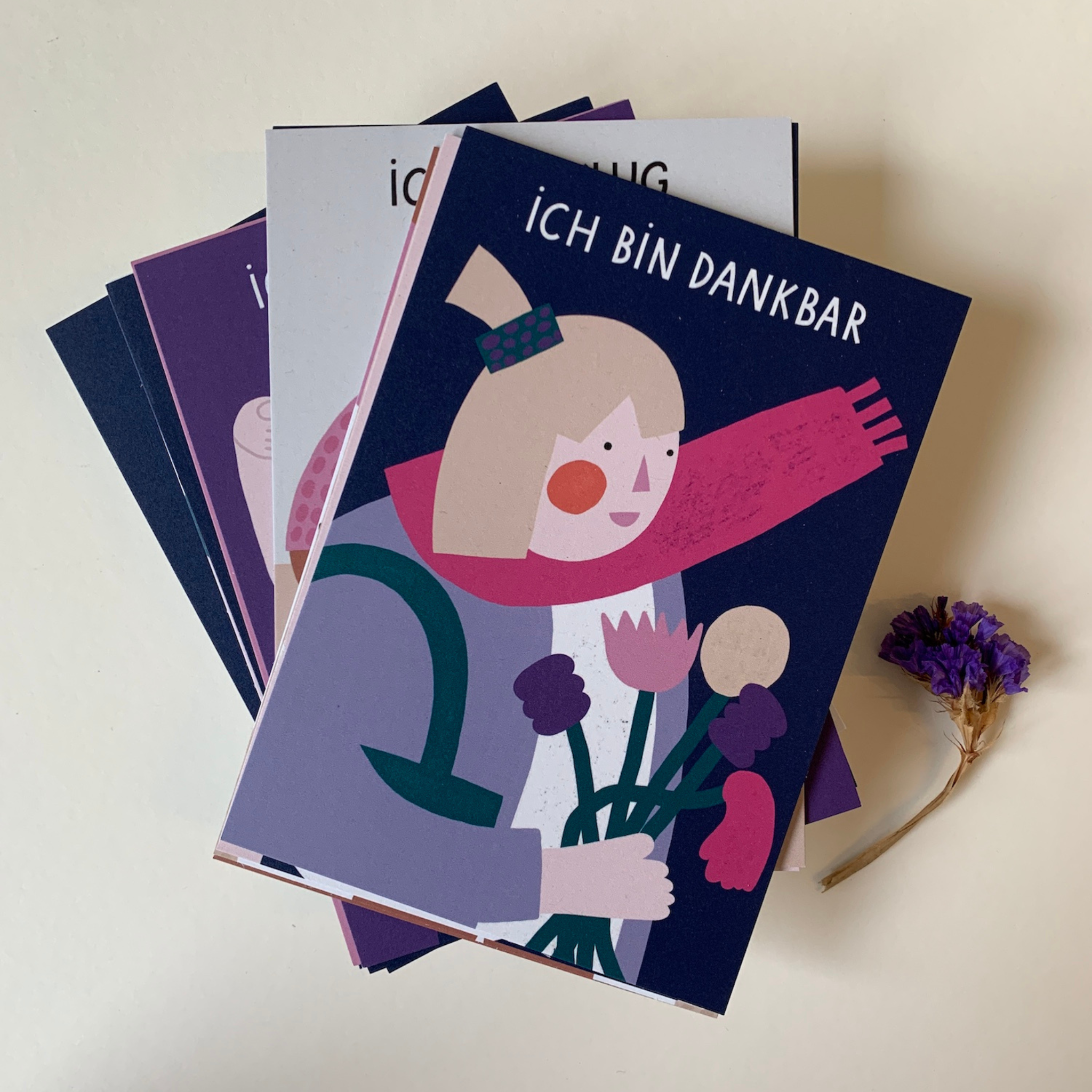 Set Affirmationskarten - Positive Inspiration für Frauen