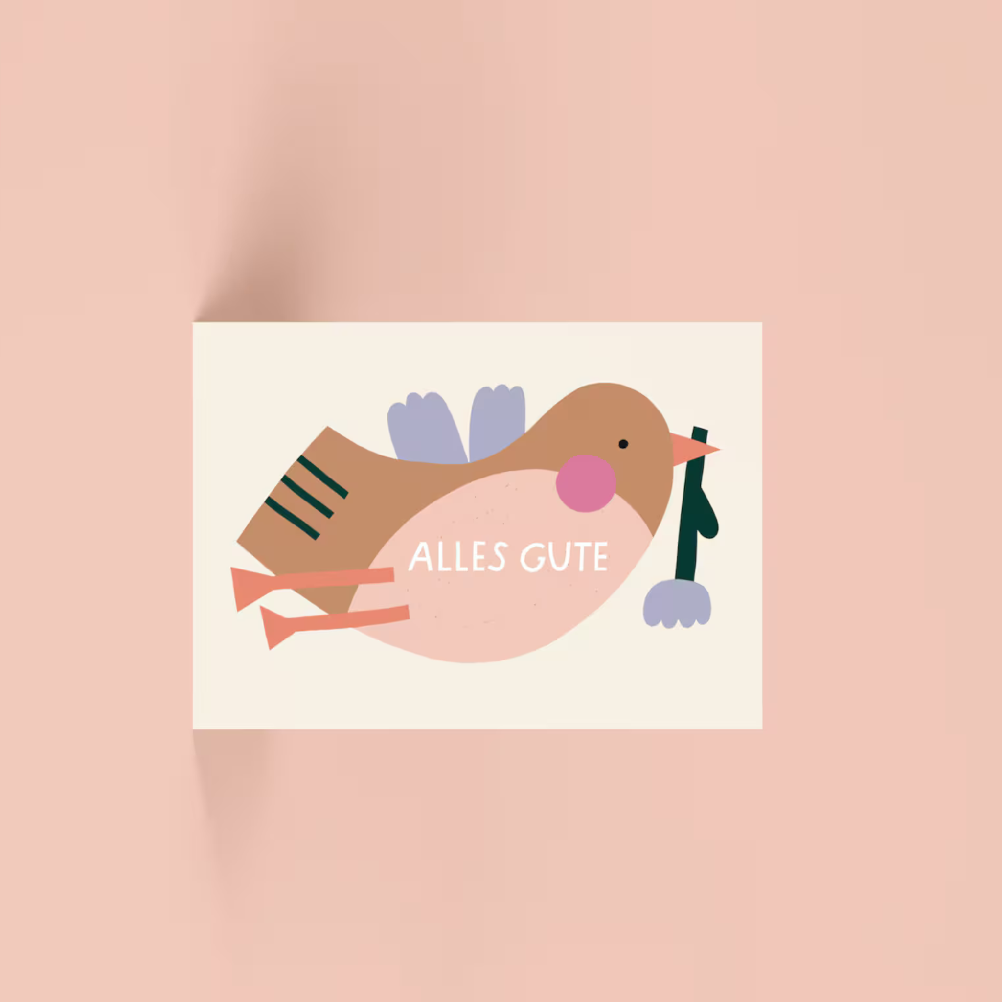 Postkarte "Alles Gute"