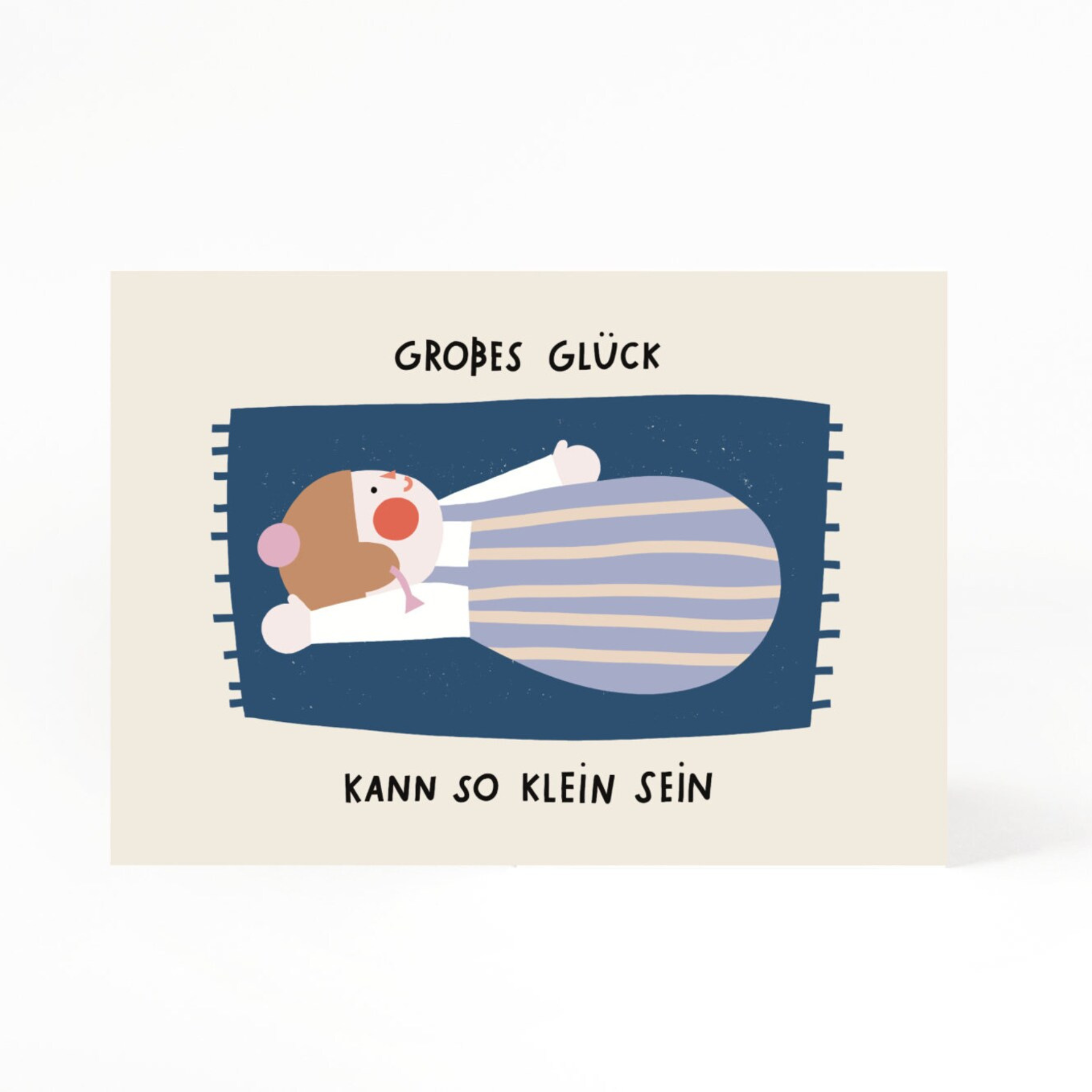 Postkarte "Großes Glück"