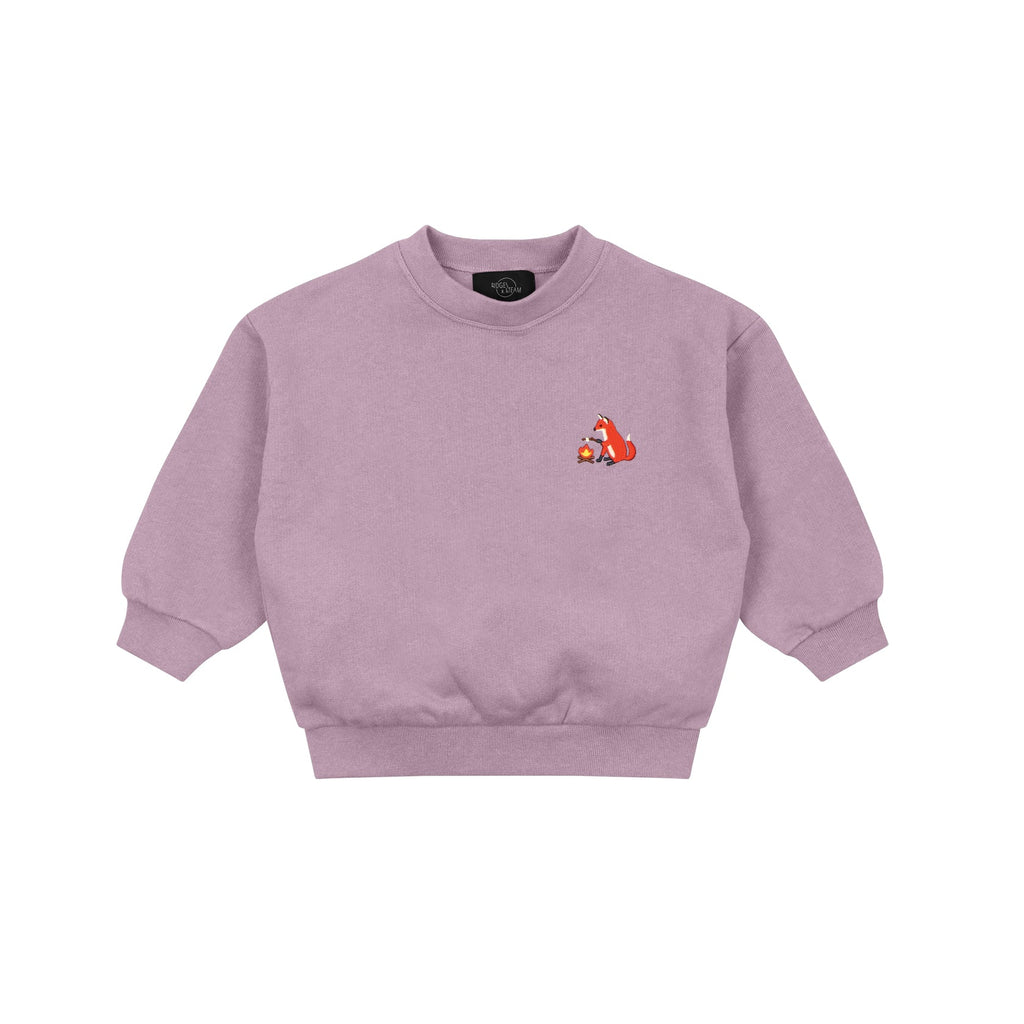 Sweater KIDS | Fox in Lilac