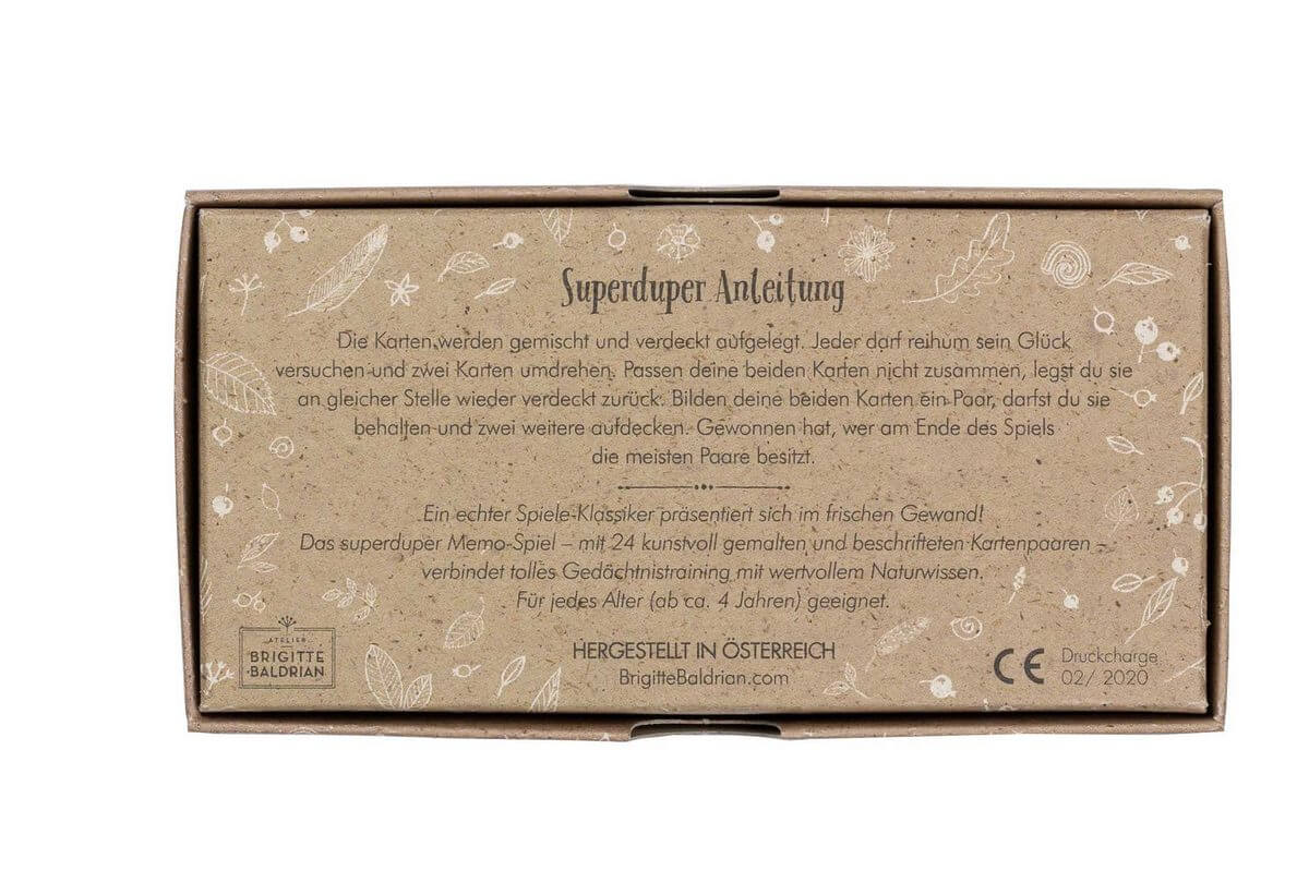 Memo-Spiel "Im Naturgarten"