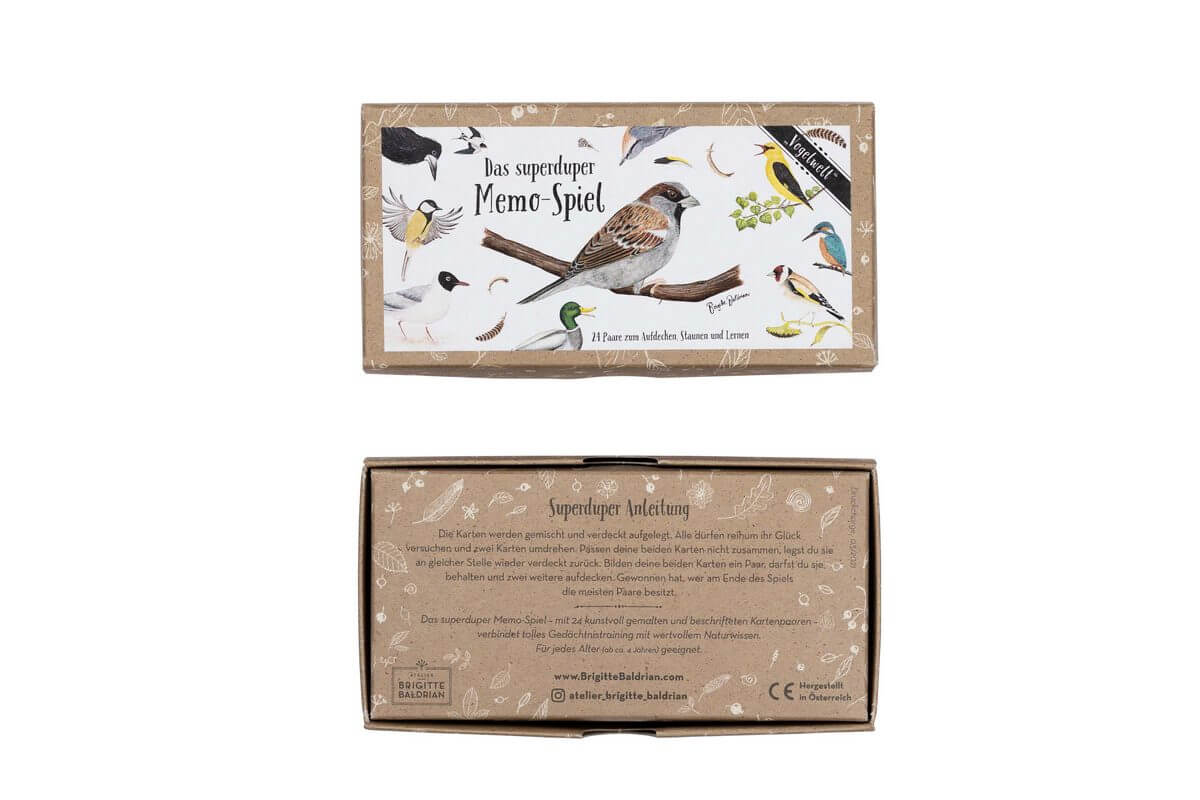 Memo-Spiel "Vogelwelt"