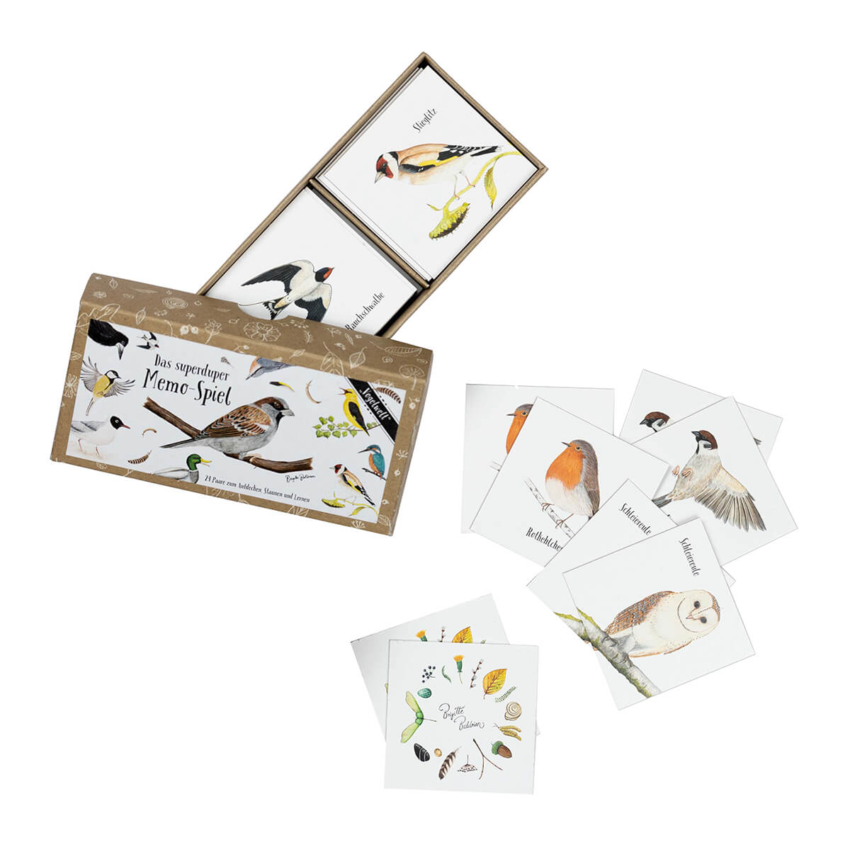 Memo-Spiel "Vogelwelt"