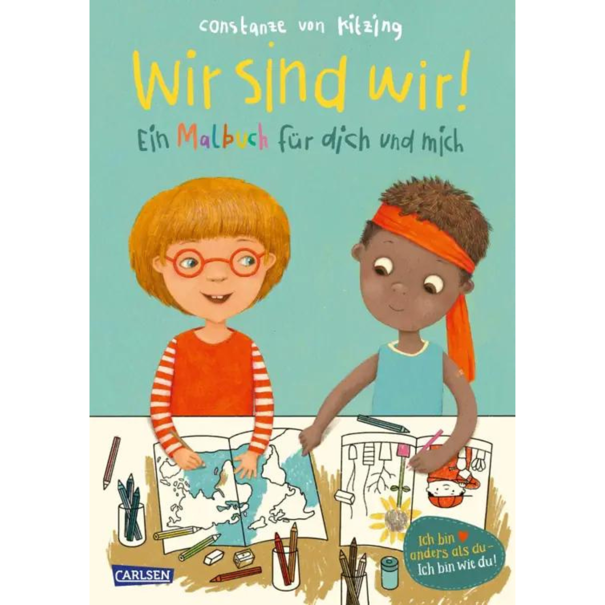 Malbuch Wir sind wir!