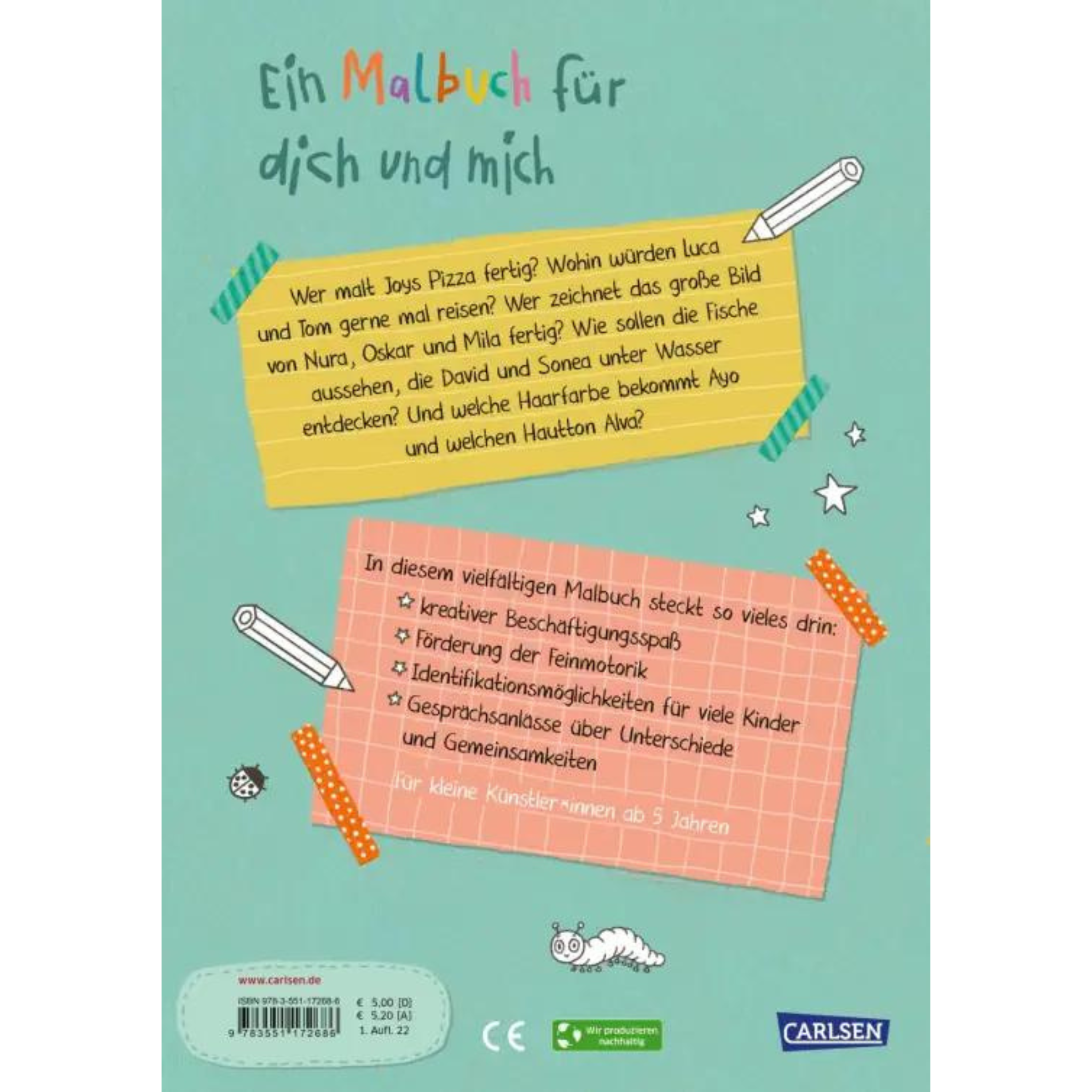 Malbuch Wir sind wir!