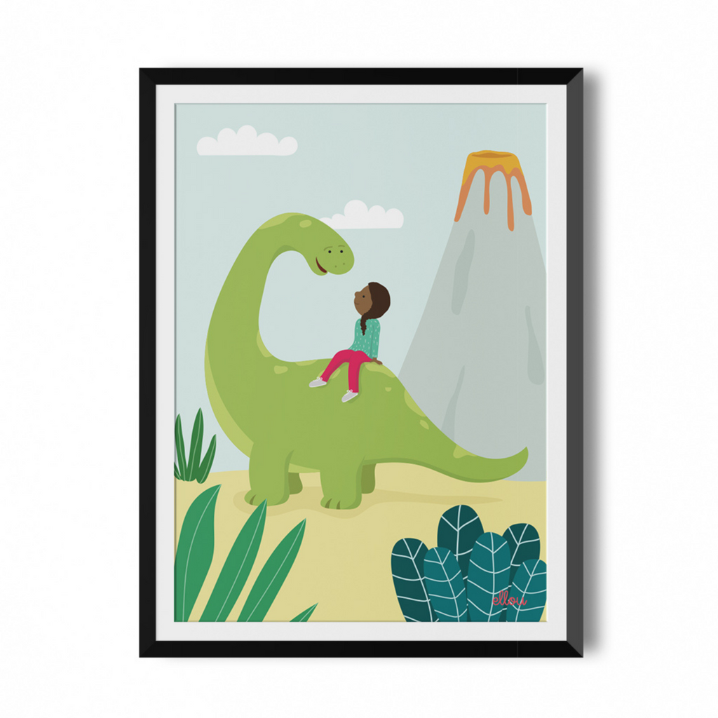 Poster "Dinofreunde"