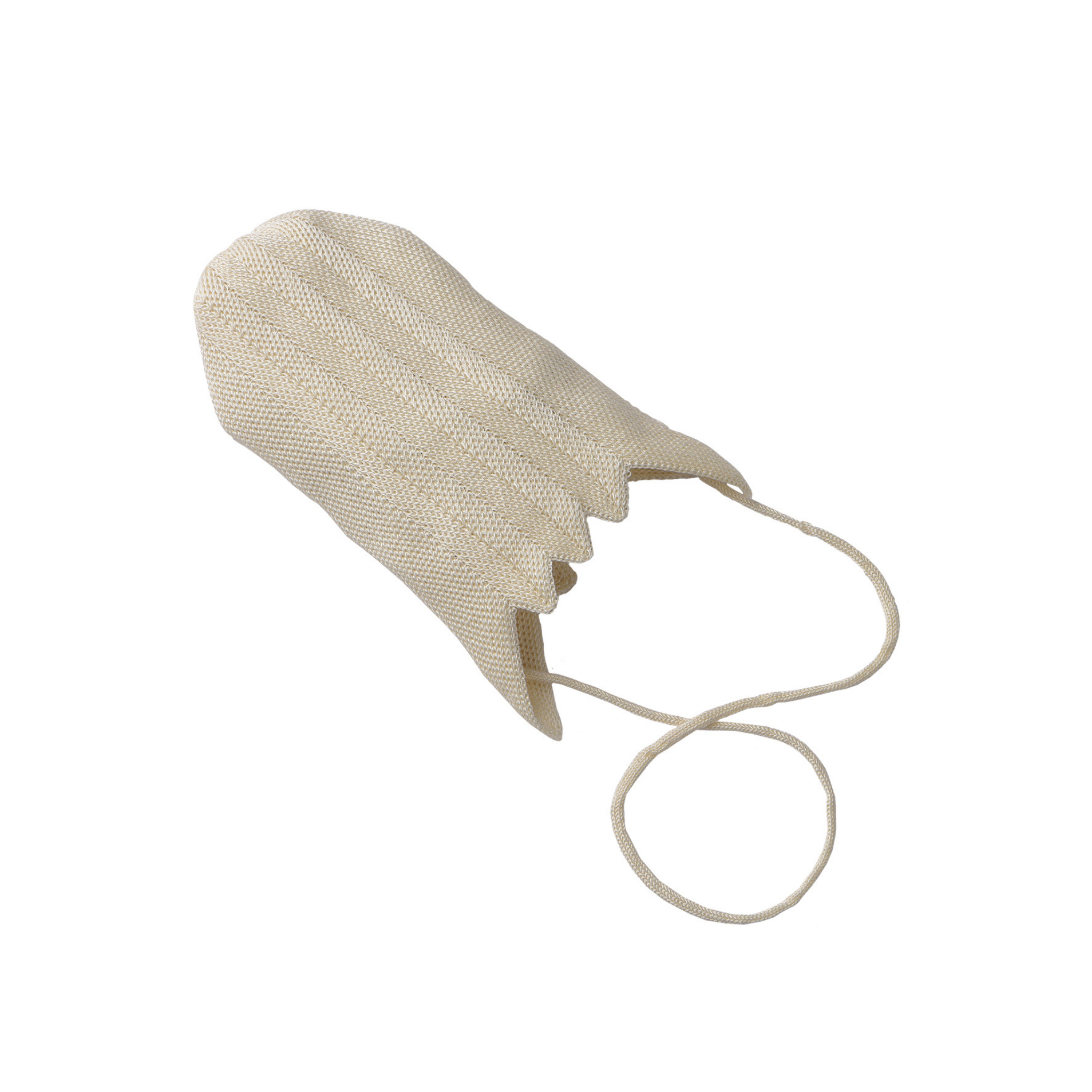 Teufelsmützchen aus Seide (natur), Gr. 0-6M