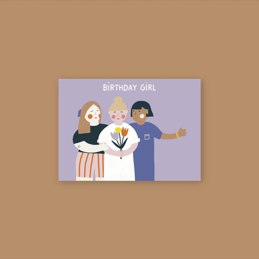 Postkarte "Birthday Girl"