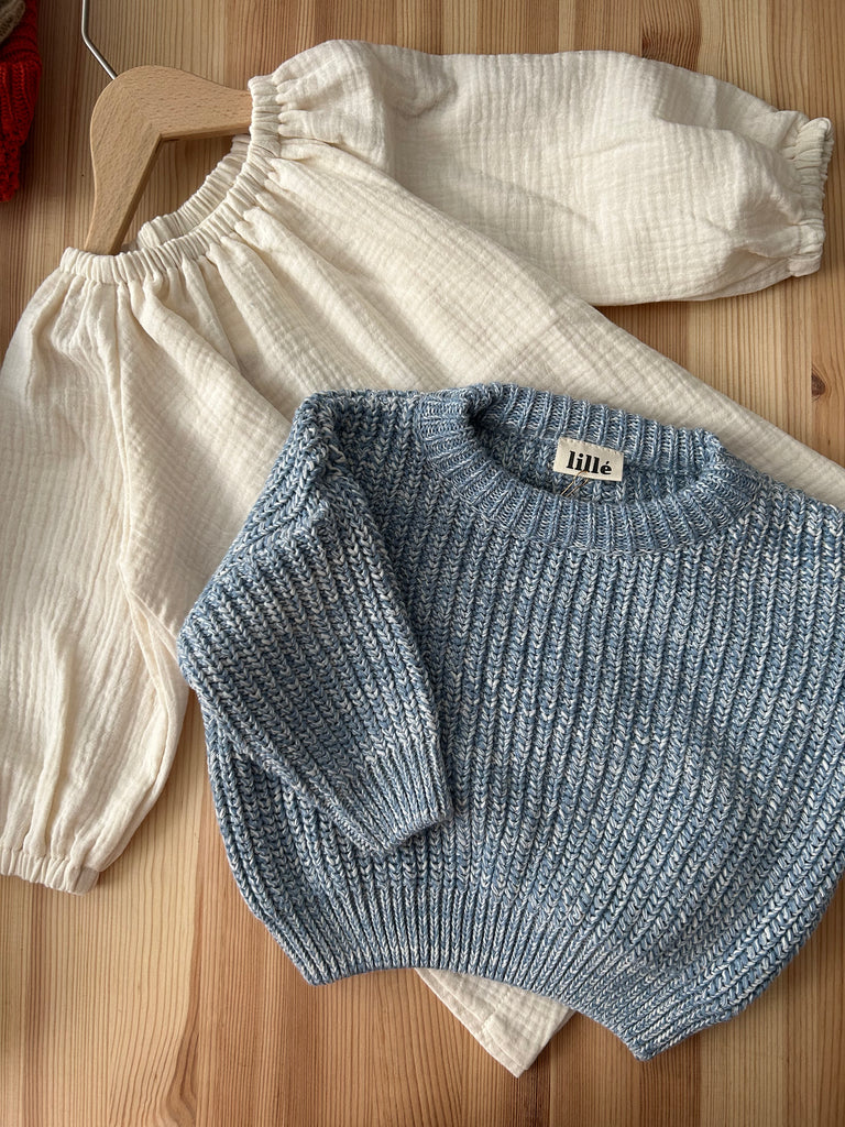 PRE-ORDER // Chunky Sweater Kids & Women | neue Off White Farben